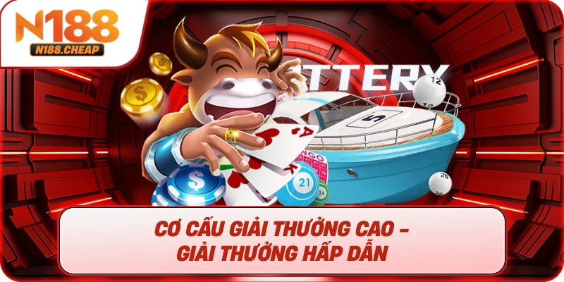 Cơ cấu giải thưởng cao - Giải thưởng hấp dẫn